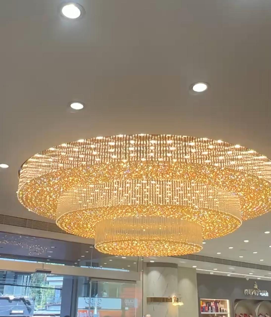 Bridal Craft boutique interior and lighting project in Tirur, Kerala by Star Group Interiors