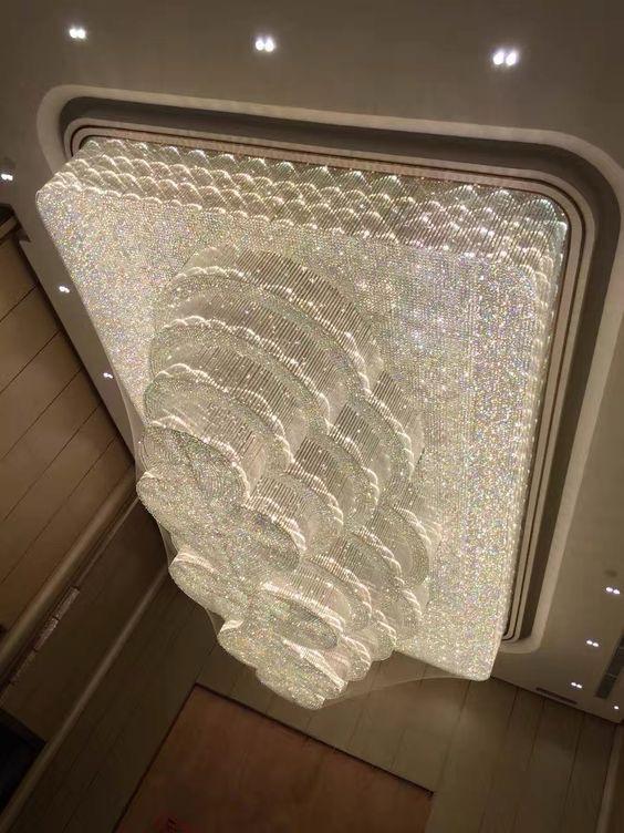 Shopping mall interior and designer lighting project in Hyderabad, Telangana by Star Group Interiors