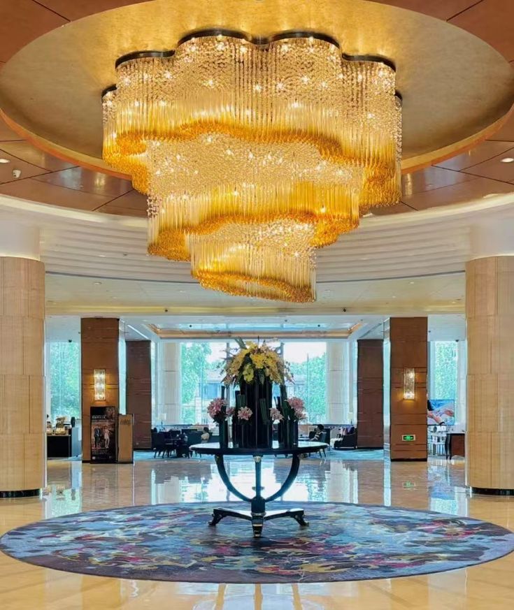 Wed Land Convention Centre interior and chandelier project in Attingal, Kerala by Star Group Interiors